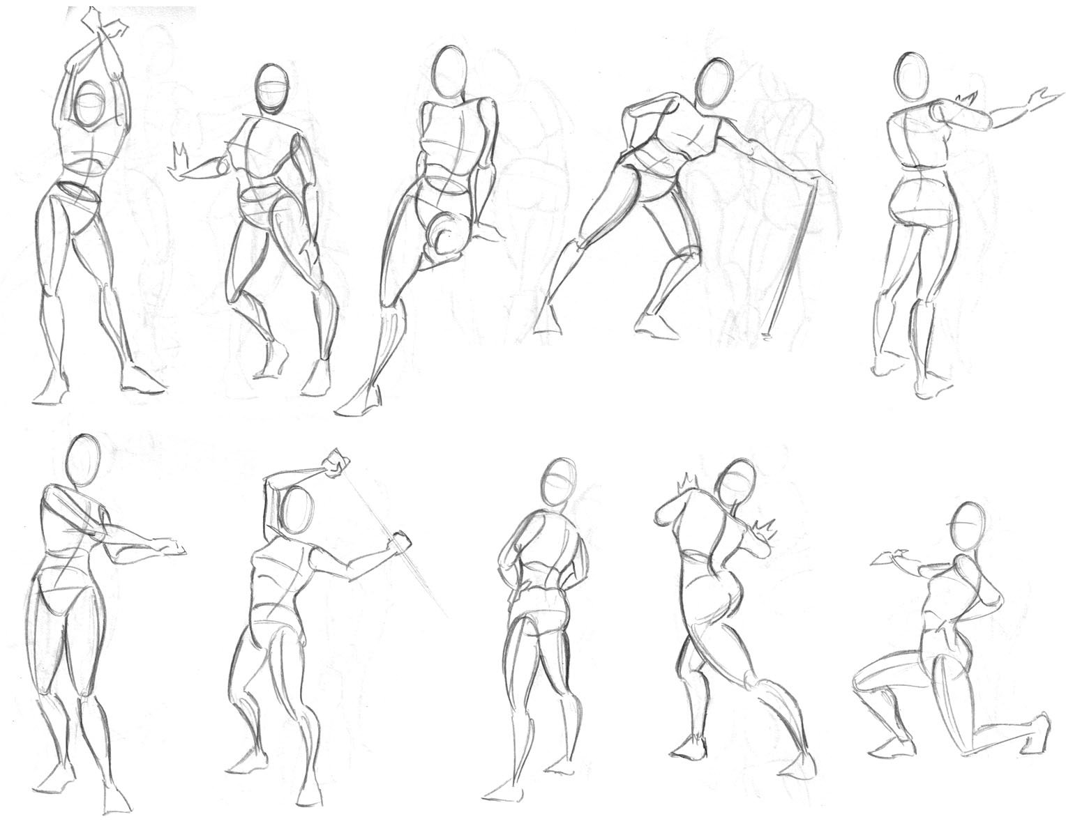 Изобразить человека в движении. Рисование человека в движении. Позы для рисования. Зарисовки фигуры человека в движении. Фигруы человека АВ разных позах.