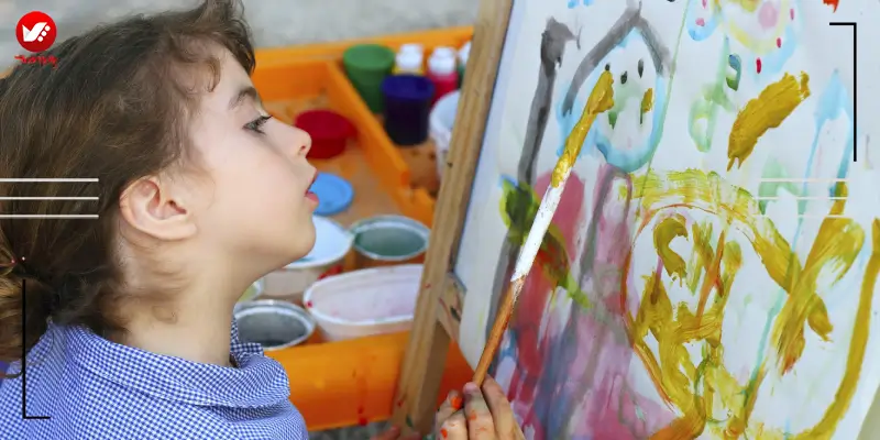 اهمیت نقاشی کردن کودکان